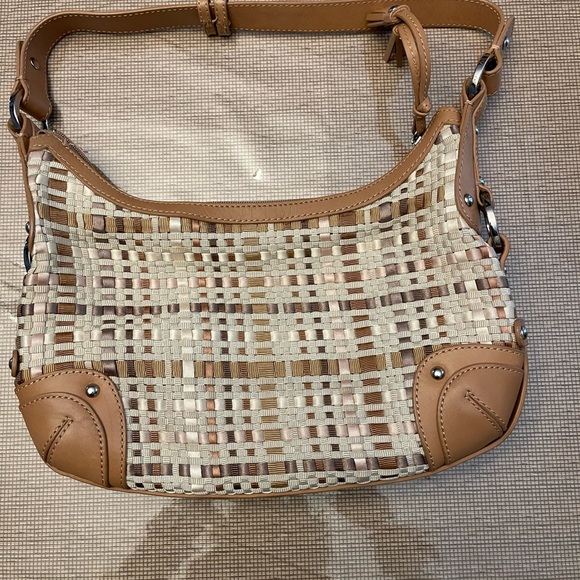 The Sak, fabric weave and leather purse, extra clean condition. - Picture 3 of 13